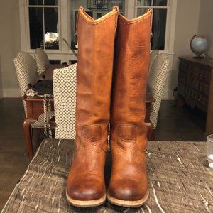 Frye Women's Melissa Button Lug Tall Boot